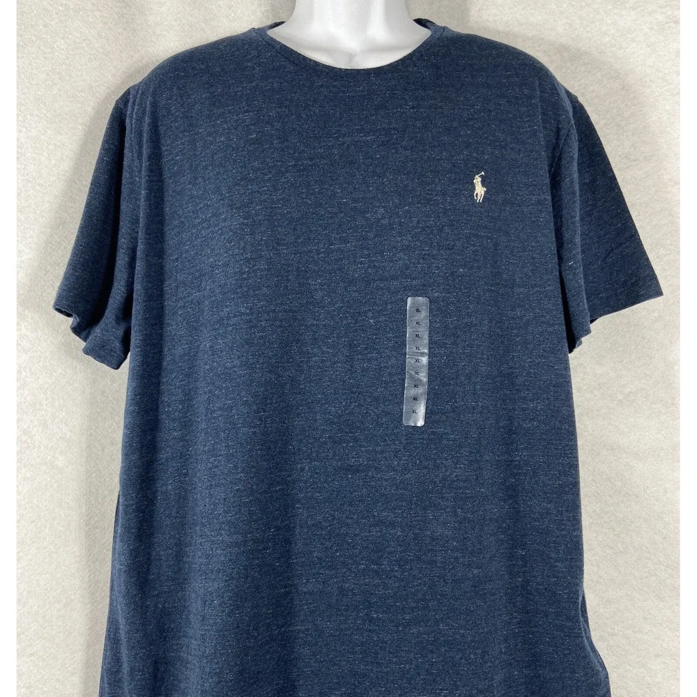 Polo Ralph Lauren T-Shirt Men's XL Blue Tee Short Sleeve Stretch Lightweight New